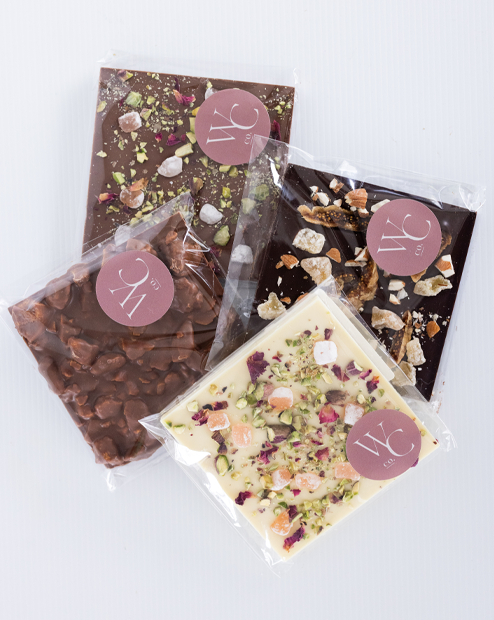 Chocolate Bar - Dark chocolate with Fig, Ginger and Almond