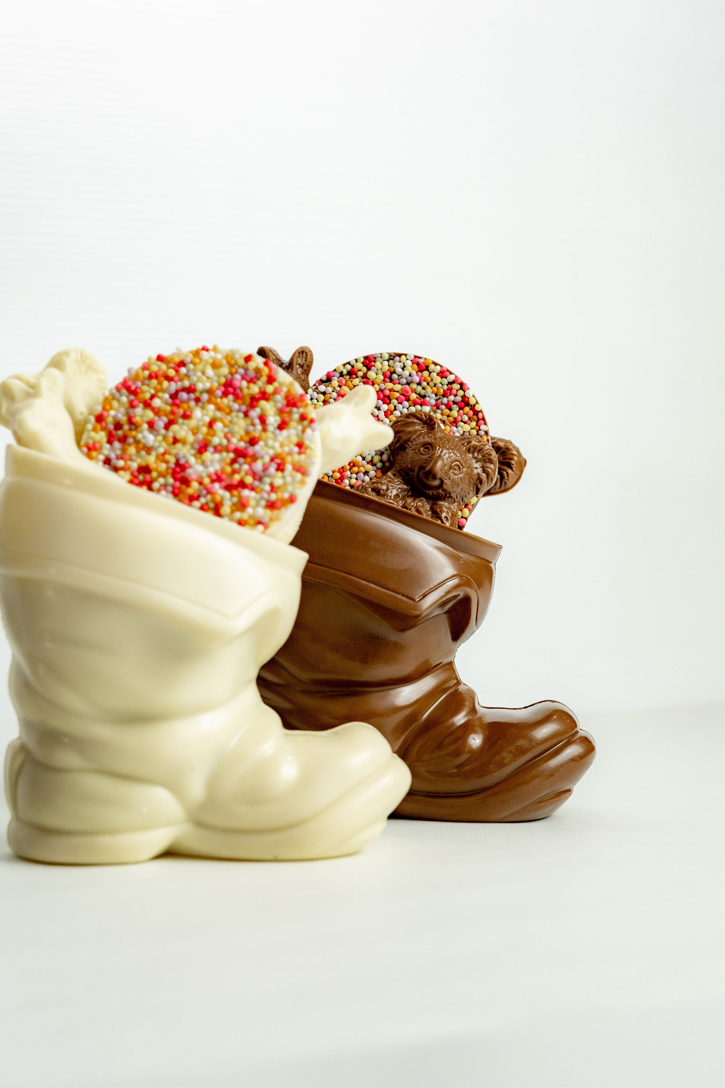 Chocolate Christmas Boots