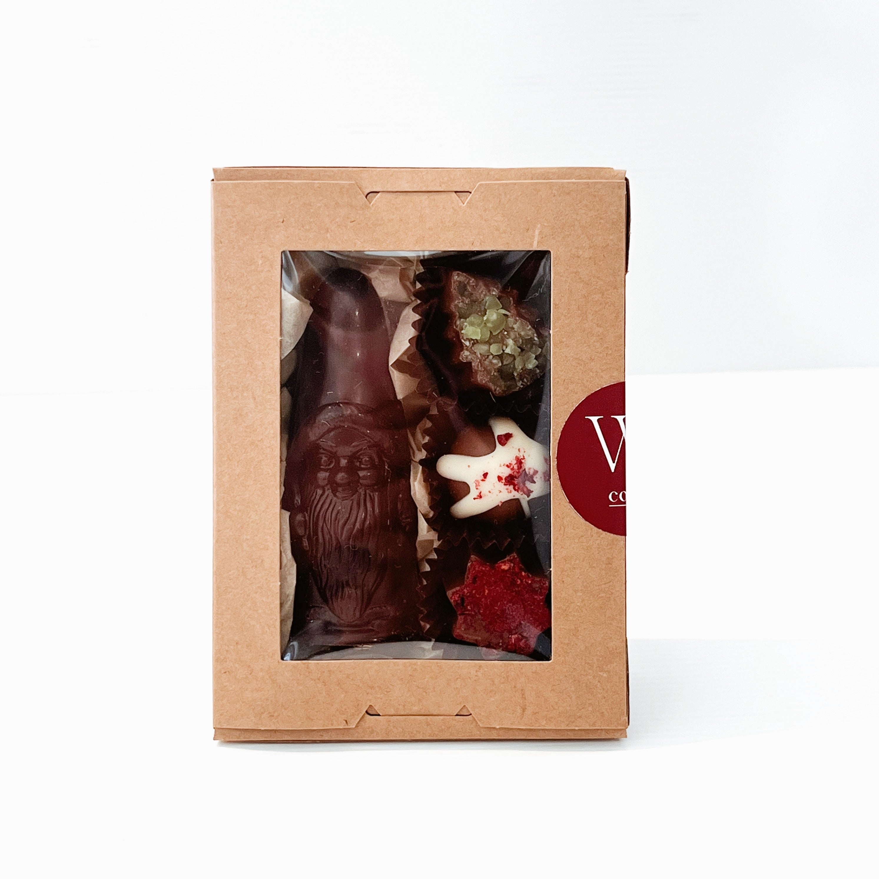Chocolate Santa Gnome Gift Pack for Christmas