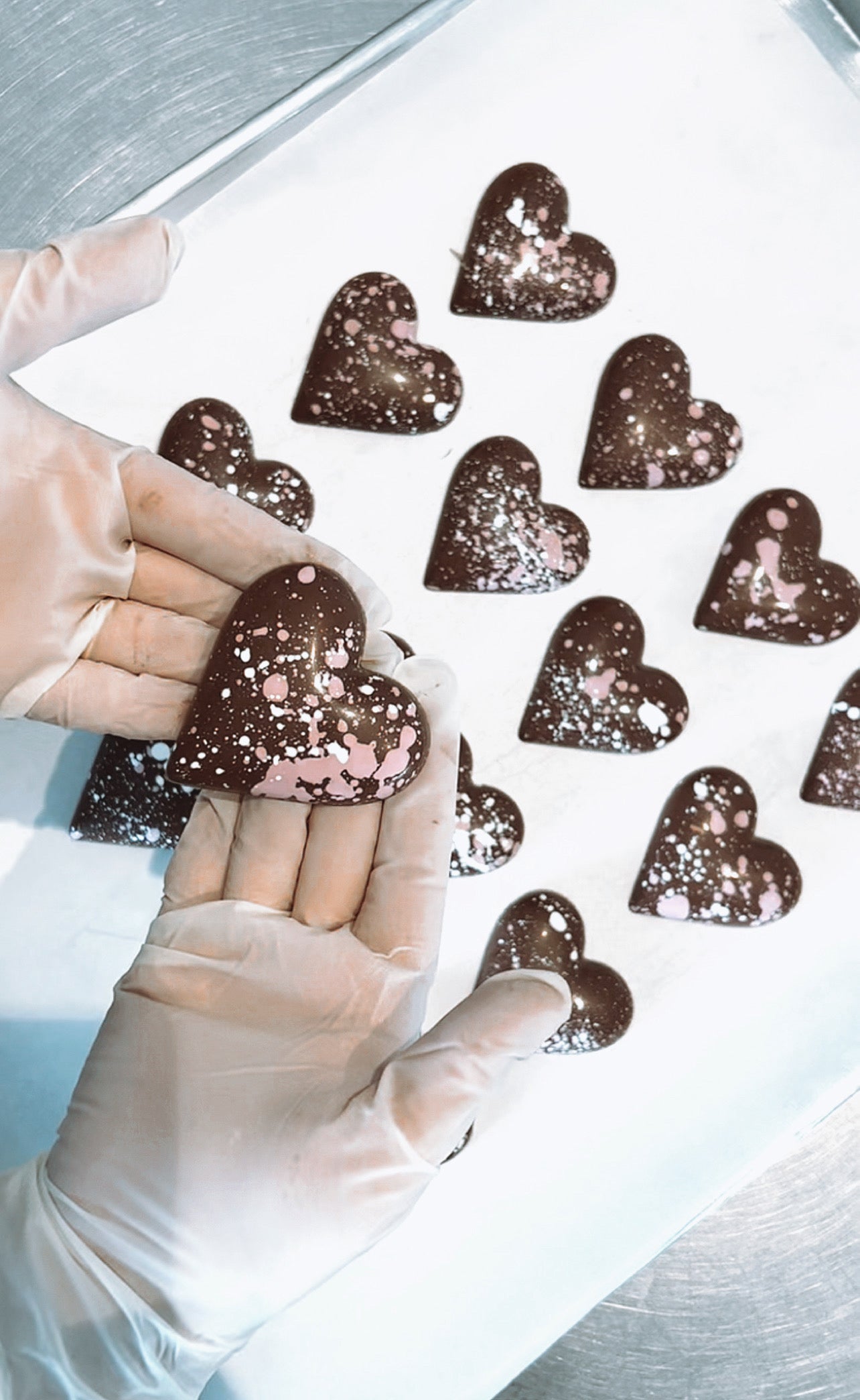 Caramel Hearts - Twin Box